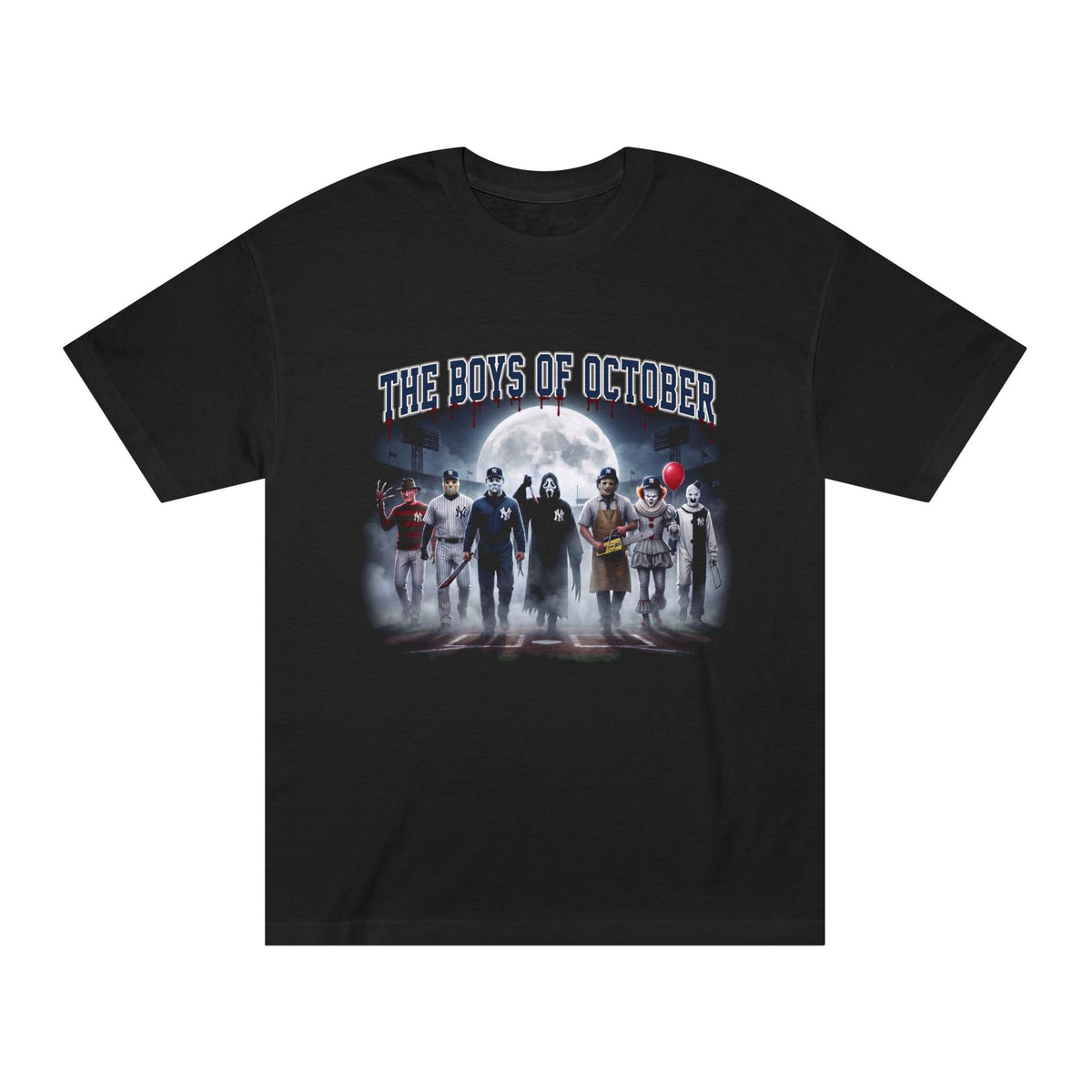 The Slasher Boys of October Tee - Moonlight