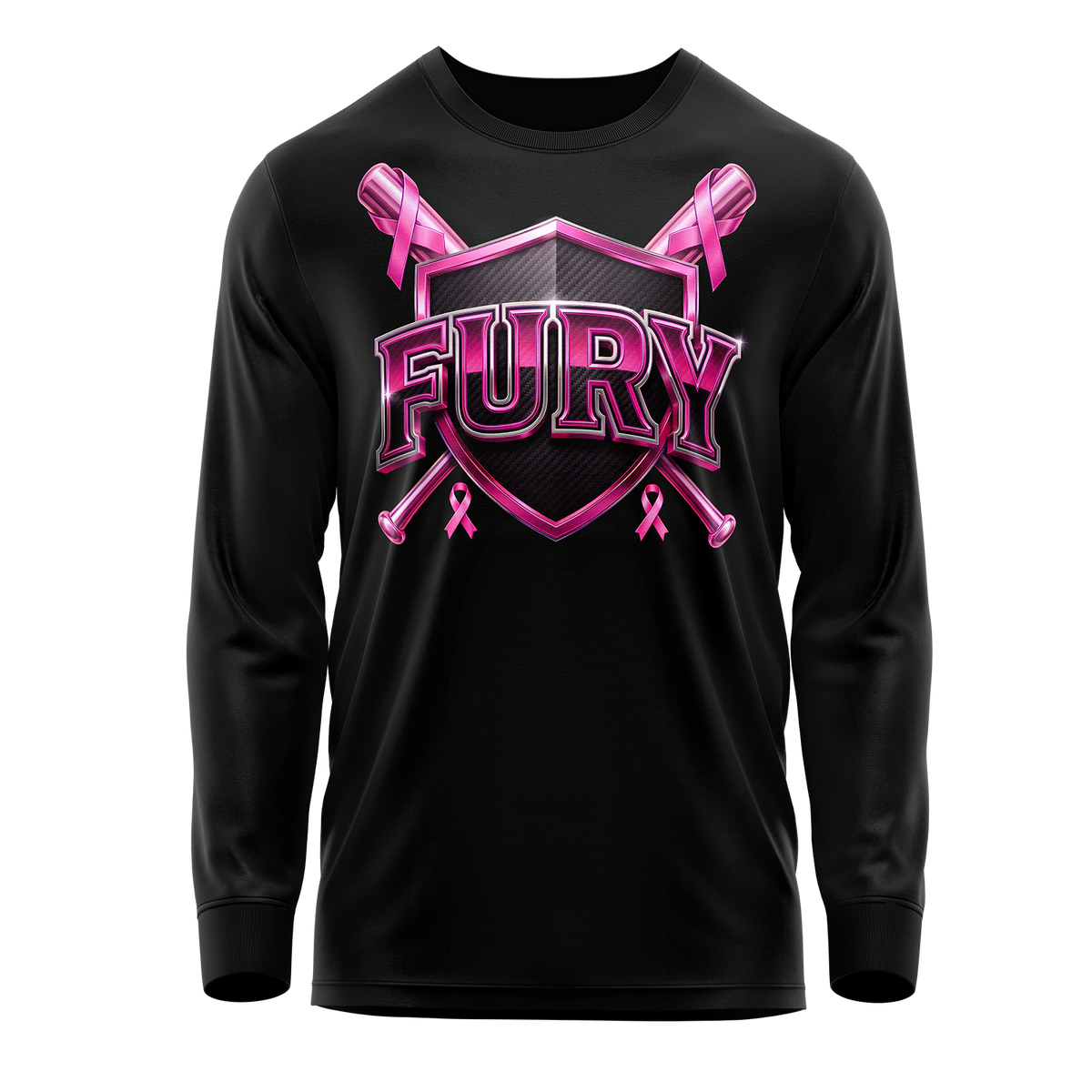 Fury BCA K Cancer Long Sleeve T-Shirt