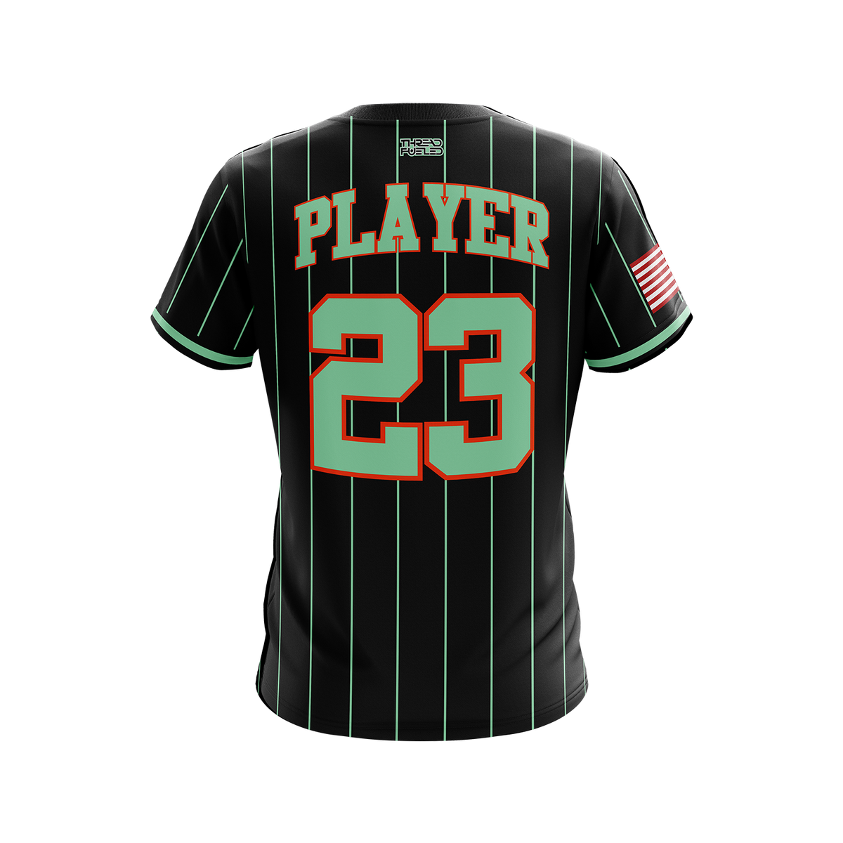 HV Hawks Softball Mint Pinstriped Jersey