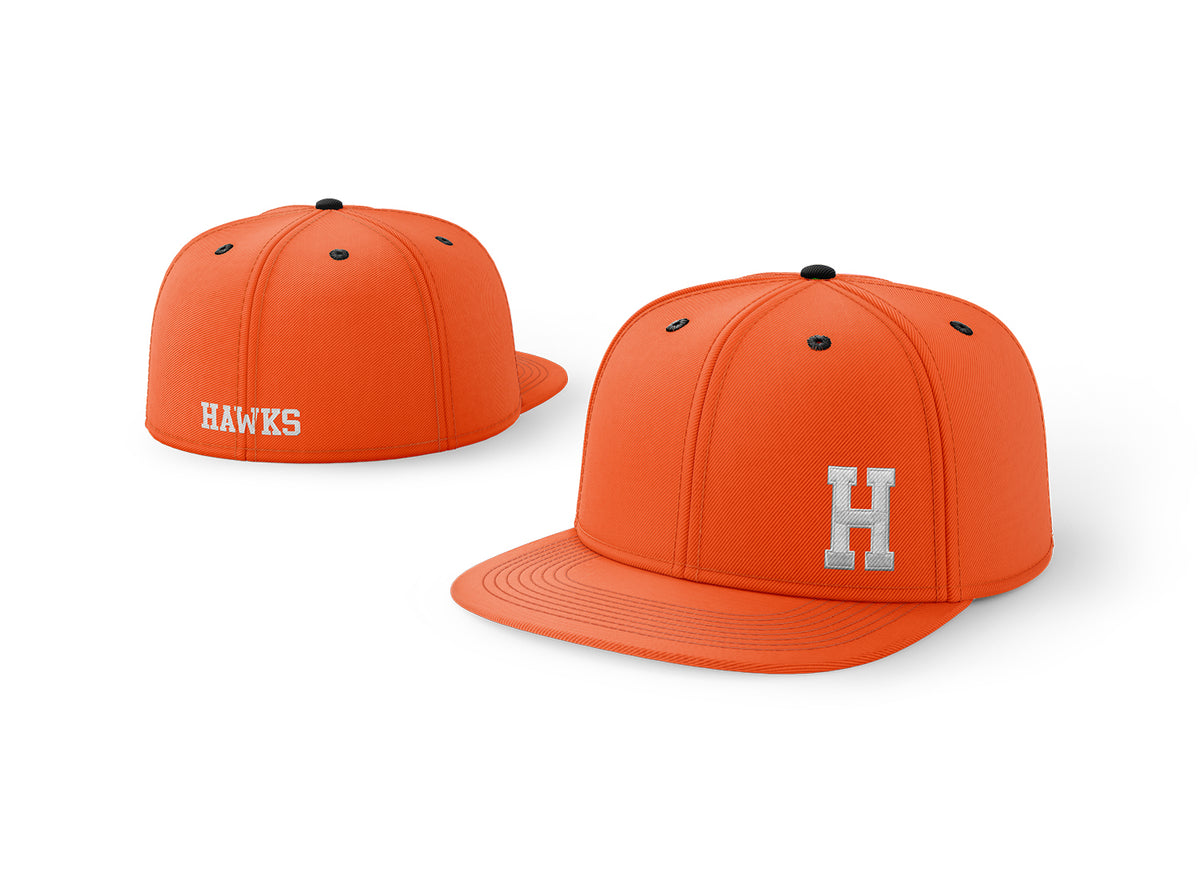 Hudson Valley Hawks Fall Orange 2026 Laser Vented Fitted