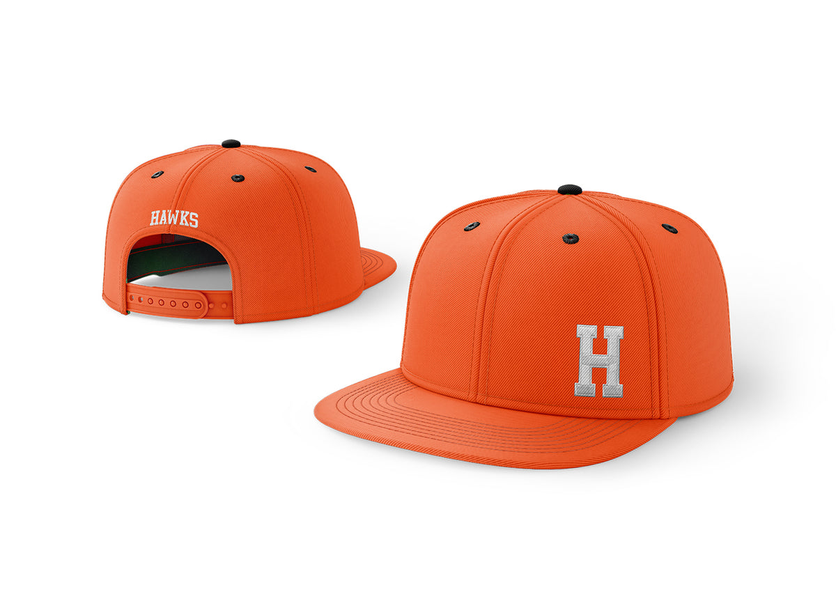 Hudson Valley Hawks Fall Orange 2026 Laser Snapback