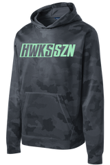 Hawks CamoHex Sports Wick Hoodie