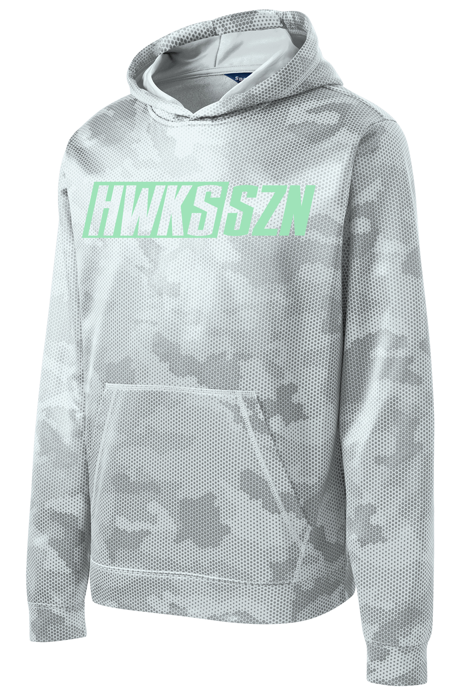 Hawks CamoHex Sports Wick Hoodie