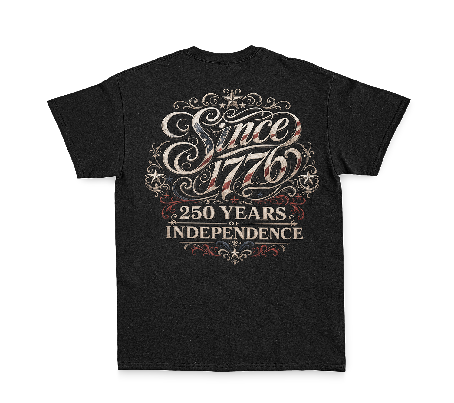 Since 1776 Vintage 250 Years of Independence Tee