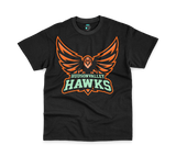 Hawks Mascot Tri-Blend Tee