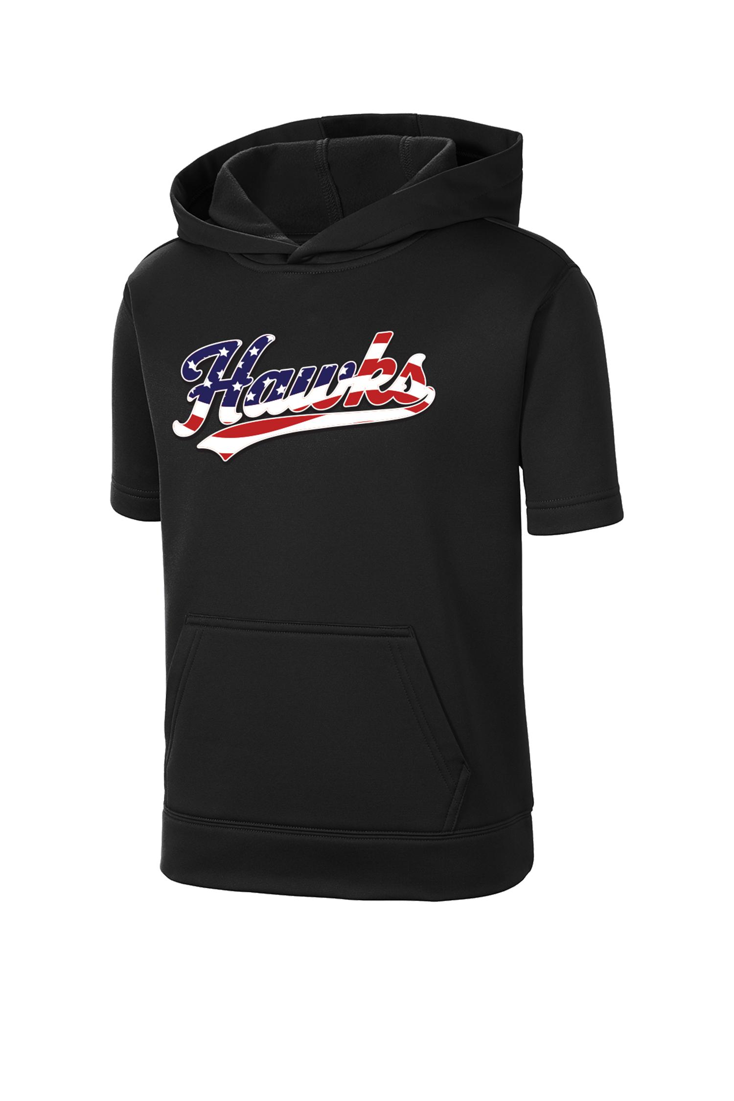 Hawks Short Sleeve Hoodies