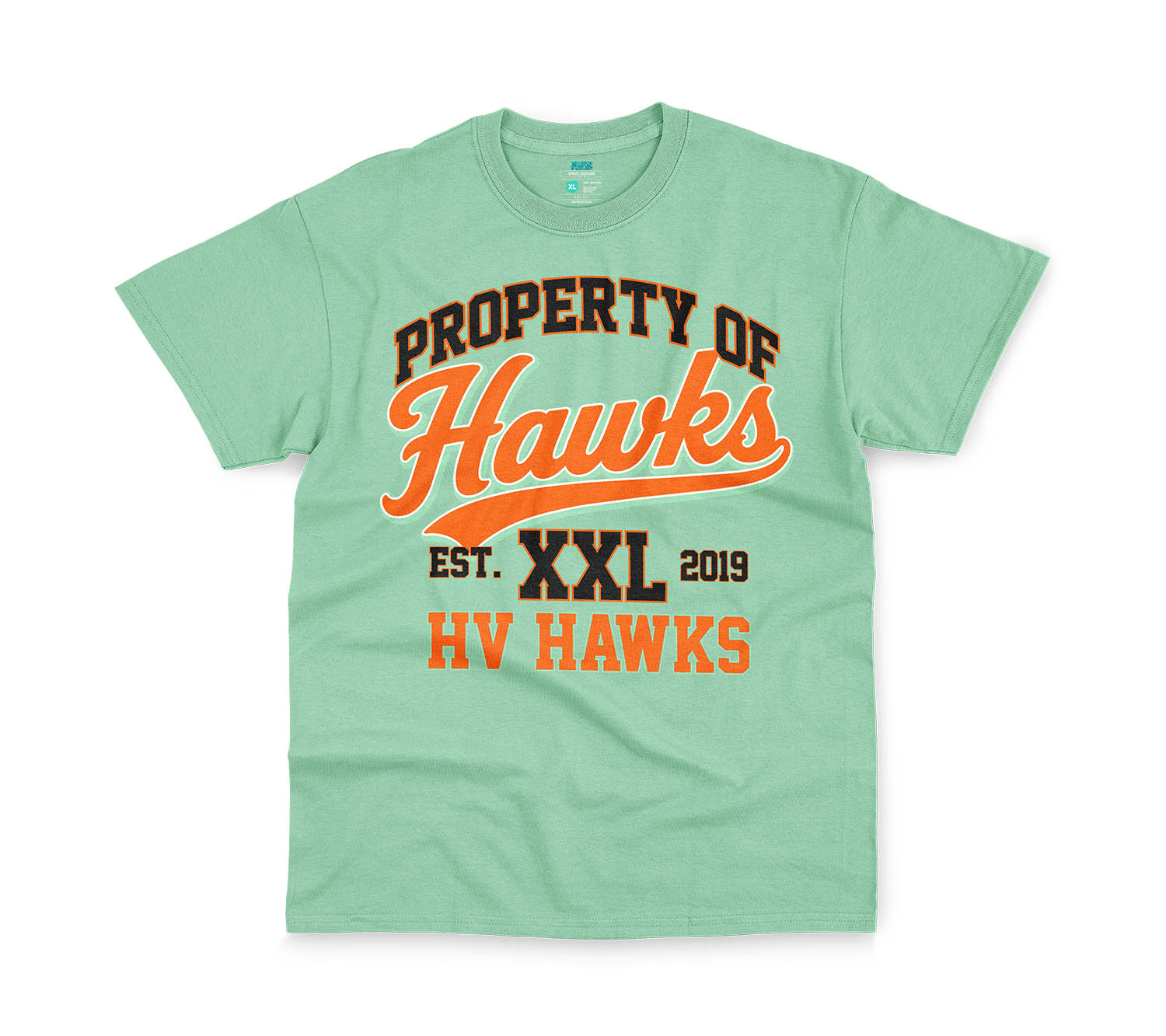 Property of Hawks Tri-Blend Tee