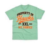 Property of Hawks Tri-Blend Tee