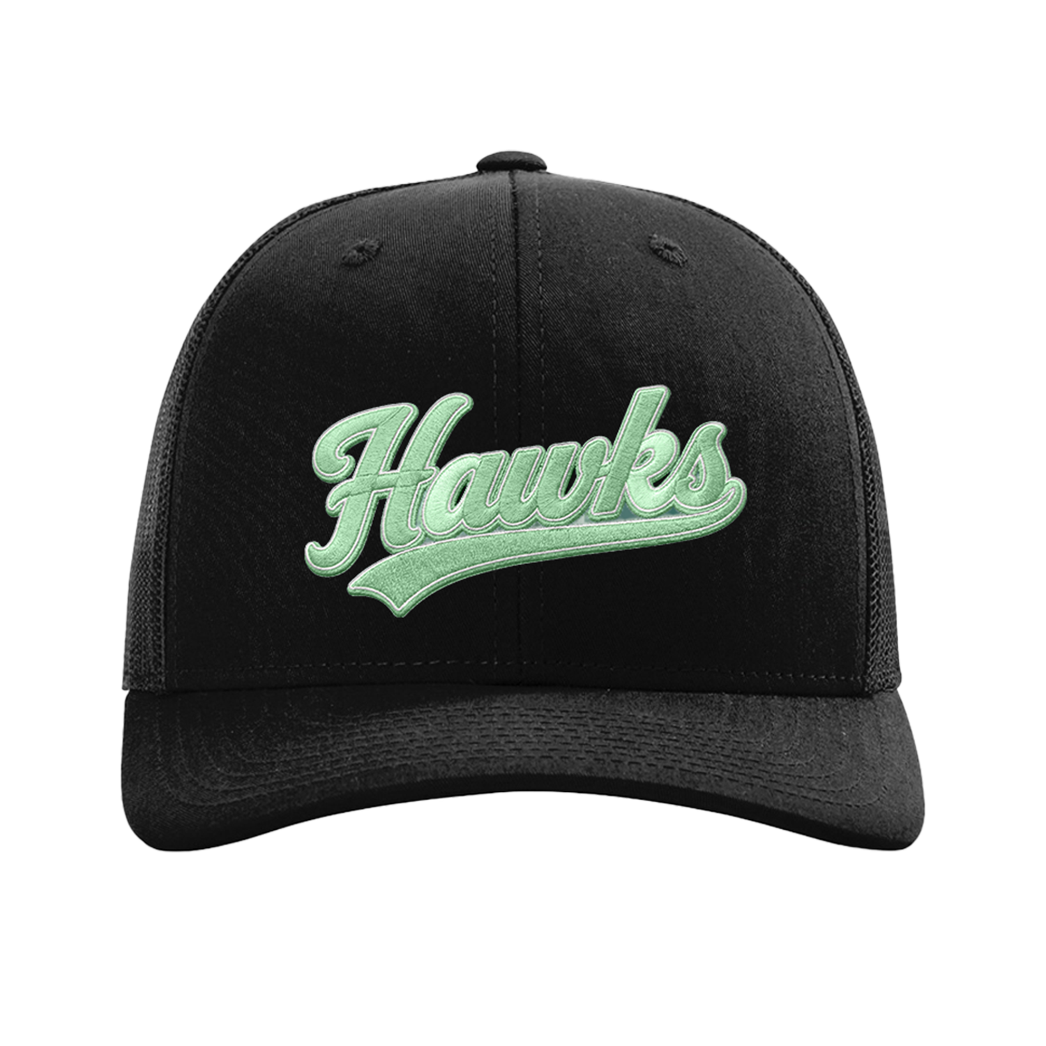 Hawks 6 Panel Trucker Hats