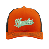 Hawks 6 Panel Trucker Hats