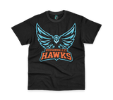 Hawks Mascot Tri-Blend Tee