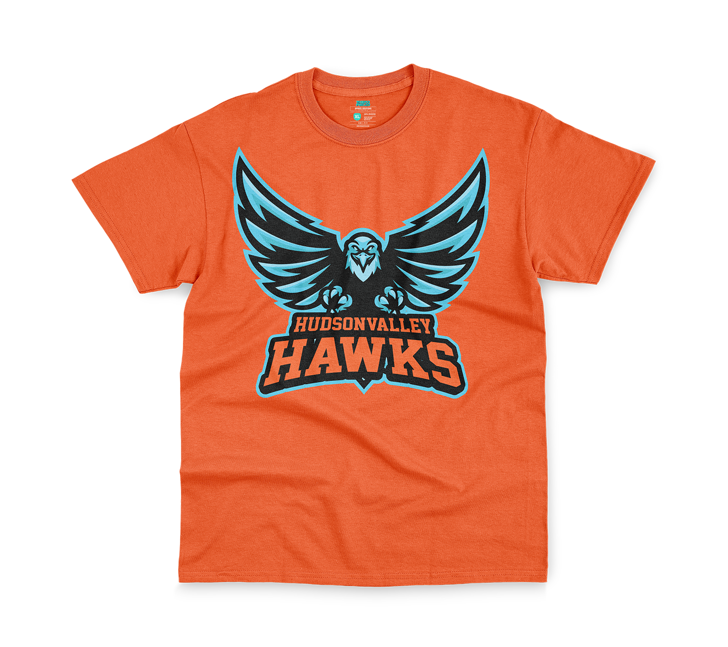 Hawks Mascot Tri-Blend Tee