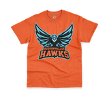 Hawks Mascot Tri-Blend Tee